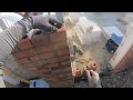 How to build a 2 Panel with an expansion Joint 🧱🧱 #bricklaying #bricklayer #brickwork