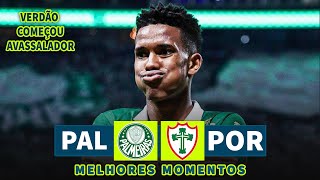 VERDÃO COMEÇOU ATROPELANDO | Palmeiras x Portuguesa | Melhores Momentos | Paulistão | 15/01/2025