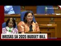 Rep. Brosas, tumutol sa panukalang 2025 national budget