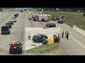 Livonia officer injured, man dies in I-96 crash