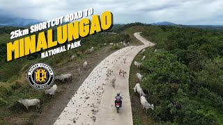 25KM Shortcut Road to Minalungao National Park