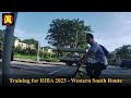 riba 2023 training part 1 western south route from bt timah road cycling singapore