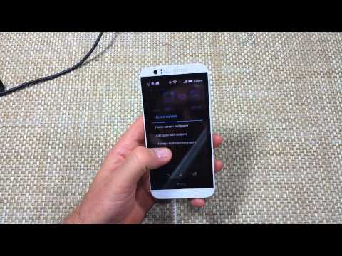 HTC Desire 510 How to change or Set your Home Screen HTC Desire 510 How to change or Set your Home Screen
