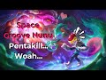 Getting a Pentakill on Nunu... was surprising...