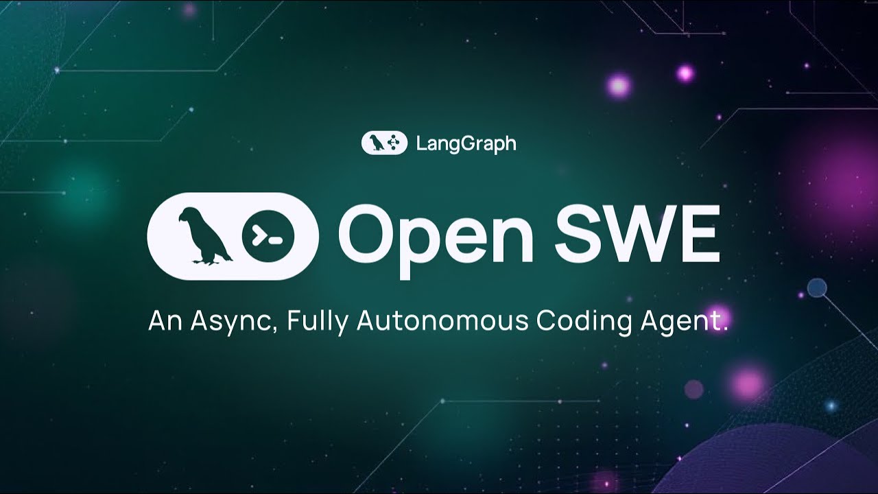 Introducing Open Swe An Open Source Asynchronous Coding Agent Youtube