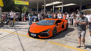 LAMBORGHINI STARTED OUT ACCELERATING AS MUCH AS IT CAN ⚠️