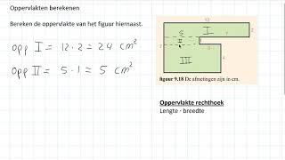 Oppervlakten berekenen (1 HAVO/VWO \u0026 1 VWO)