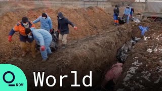 Ukraine: Dozens of Bodies Buried in Mass Grave in Mariupol