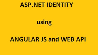 Register User using AngularJS and WebApi - Tutorial1