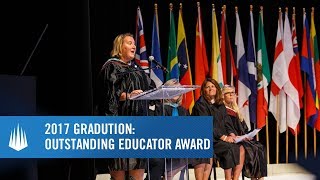 2017 IMG Academy Commencement Ceremony - Outstanding Educator Award