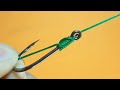 How to tie a fishing hook #fishingknot #fishinghook #fishinghack