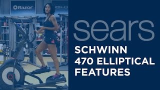Schwinn 470 Elliptical Feature - Foot Pedals