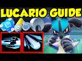 *UPDATED* POKEMON UNITE LUCARIO GUIDE! BEST Pokemon Unite Lucario Moveset and Item Guide