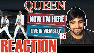 👑 QUEEN - NOW I'M HERE || LIVE IN WEMBLEY 1986 || REACTION / REVIEW!