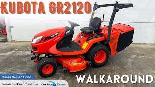 Kubota GR2120 Walkaround