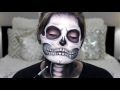 skeleton skull makeup tutorial brianna fox