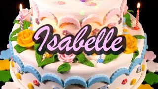 Joyeux Anniversaire Isabelle