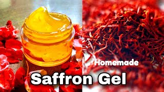 How to make Saffron Gel at home for bright and glowing skin|Skin whitening with saffron|Aloe Vera