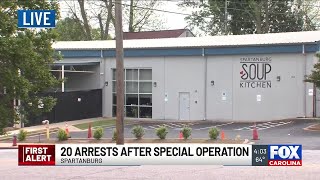 Spartanburg PD debunks Soup Kitchen arrest rumors after recent operation