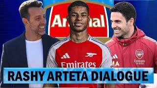 Marcus Rashford Hold Secret Meeting With Mikel Arteta !!! Arsenal Transfer News Show !!