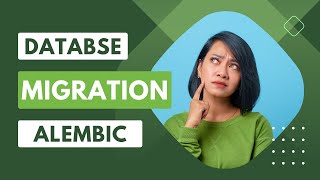 How to perform databse migration using Alembic and SqlAlchemy