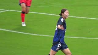 『塩越柚歩 久しぶりに代表復帰 11/1誕生日』なでしこジャパンvs 韓国【女子サッカー日本代表 】NADESHIKO JAPAN vs KOREA 2024/10/26