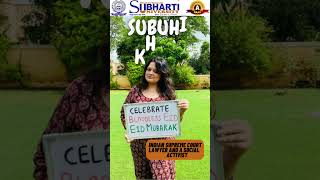 Subharti University is honoured to welcome Smt. Subuhi Khan || #Subuhukhan #subhartiuniversity