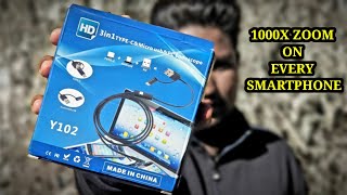 Endoscope Camera 3in1 Type Y102⚡ UNBOXING REVIEW ⚡ONLY 1400rs