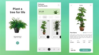Plant App UI Design In Flutter - Flutter UI Design - Speed Code
