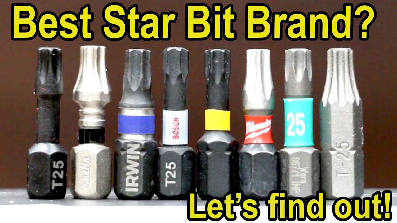 Best Star Torx Bit Brand Milwaukee Dewalt Makita Ryobi Wera