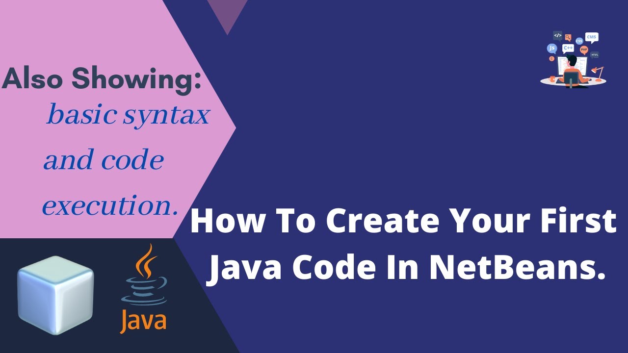 JAVA Bangla Tutorial : 01 | How To Create Your First Java Code In ...