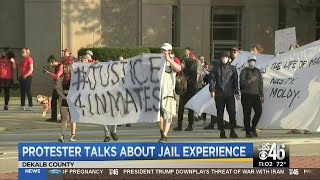 Jail protesters talk about their experience behind bars