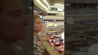 inside casino at Marina Bay Sands Singapore...huge!!