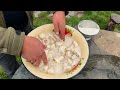 Recipe For Rustic Tandoor Pizza! How To Cook A Giant And Very Tasty Pizza