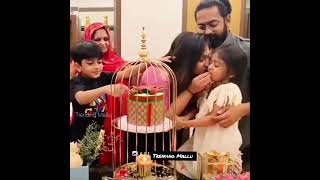 ഭാര്യയുടെ Birthday ആഘോഷിച്ച് Asif ali😍Asif ali with Family New Cute Video|Asif ali wife Status Video