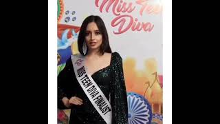 Tiara Girl Wachi Pareek at Miss Teen Diva 2020