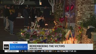 Makeshift memorials continue to grow for Monterey Park mass shooting victims