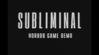 Subliminal Demo 👁️ BOTH ENDINGS Unlocked! (Secret Horror Gem?)