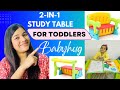 Babyhug Multifunctional Desk & Study Table Review #mybabyhugreview #firstcry