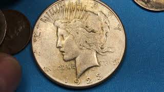 $120,000 US 1923 Dollar Coin - Peace Dollar Coin