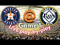 Houston Astros @ Tampa Bay Rays Game 1 LIVE Play-By-Play @ Tropicana Field, August 12th, 2024