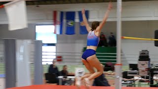 Incredible jump in Pentathlon of 16 yo Jana Koščak (CRO) 190 cm WRi U18 in High Jump Zagreb 2023