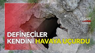 Defineciler Kendini Havaya Uçurdu