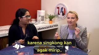 Orang Amerika Mencoba Makanan Indonesia - Tape