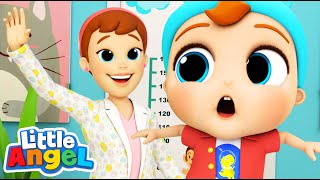 Doctor Check Up Song | Job and Career Songs | Little Angel Nursery Rhymes for Kids