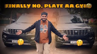 Finally number plate aa gayi| i am nitin | the mridul | mastani