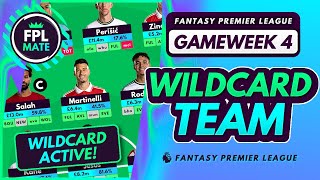 FPL GW4 BEST WILDCARD STRATEGY! | Wildcard Template for Gameweek 4 Fantasy Premier League 2022-23