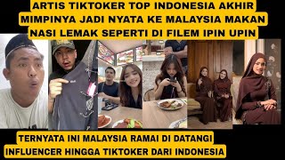 FUJI AKHIRNYA MAKAN NASI LEMAK MALAYSIA SEBAB INI MALAYSIA RAMAI DI DATANGI ARTIS DAN INFLUENCER