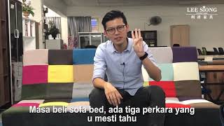 2min Sharing tentang Katil Sofa (Sofa Bed) Kelebihan, Kekurangan, Pilih Katil Sofa sesuai!