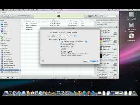 How to Burn Songs to a CD Using iTunes How to Burn Songs to a CD Using iTunes